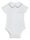 Brunello Cucinelli Baby Bernie 2-piece Bodysuit Set In White
