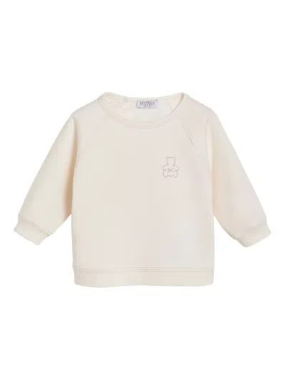 Brunello Cucinelli Baby Bernie Sweatshirt In White