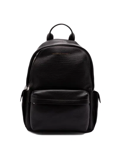 Brunello Cucinelli Backpack In Black