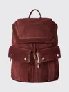 Brunello Cucinelli Backpack Men In Red