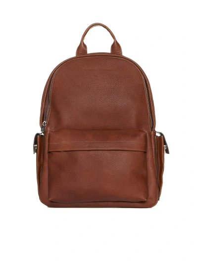 Brunello Cucinelli Backpack In Brown