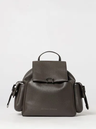 Brunello Cucinelli Backpack Woman In White