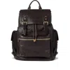 Brunello Cucinelli Leather Backpack Adjustable Straps In Black
