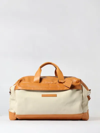 Brunello Cucinelli Travel Bag  Men Color Ice In White