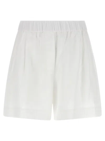 Brunello Cucinelli Baggy Bermuda And Short White