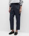 BRUNELLO CUCINELLI BAGGY DENIM PULL-ON trousers