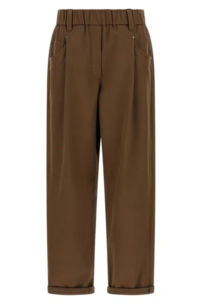 BRUNELLO CUCINELLI 'BAGGY PULL-ON' PANTS