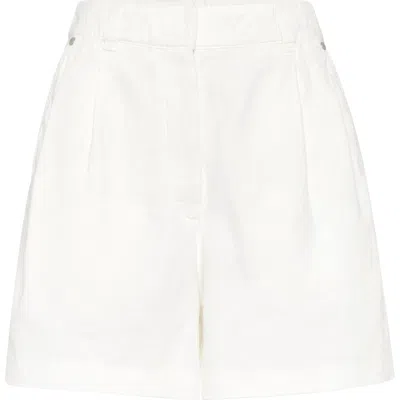 BRUNELLO CUCINELLI BRUNELLO CUCINELLI BAGGY SHORTS WITH MONILI