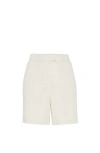 Brunello Cucinelli Baggy Shorts In Yuta