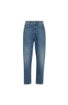 Brunello Cucinelli Blue Denim Contemporary Loose Jeans In Blue