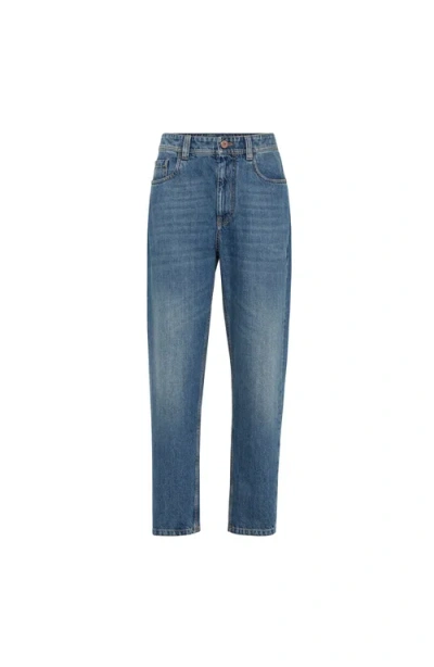 BRUNELLO CUCINELLI BRUNELLO CUCINELLI BAGGY TAPERED TROUSERS