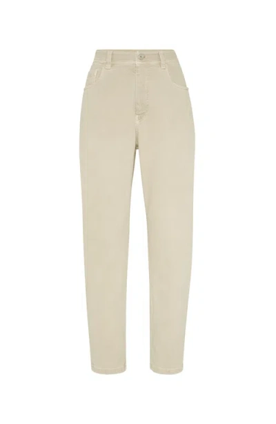 BRUNELLO CUCINELLI BRUNELLO CUCINELLI BAGGY TAPERED TROUSERS