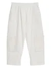 Brunello Cucinelli Baggy Utility Trousers In White
