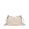 Brunello Cucinelli Women Soft Leather Bucket Bag With Chain Strap