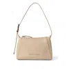 Brunello Cucinelli Leather Bc Duo Shoulder Bag In Beige