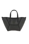Brunello Cucinelli Precious Bc Duo Mini Bag In Grained Leather In Black