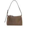 Brunello Cucinelli Suede Bc Duo Bag With Shiny Details In Brown