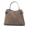 Brunello Cucinelli Brown Tote Bags In Brown