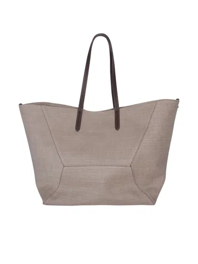 Brunello Cucinelli Bags In Grey