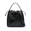 Brunello Cucinelli Soft Leather Mellow Bucket Bag In Multicolor