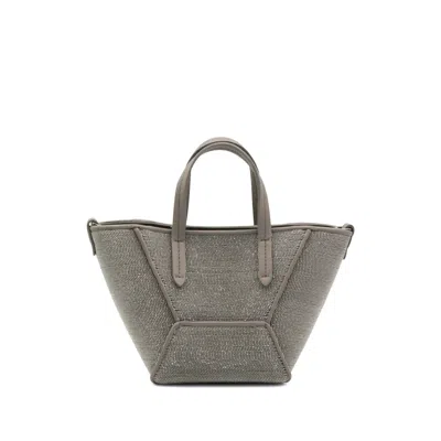 Brunello Cucinelli Bags Silver/grey