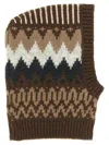 Brunello Cucinelli Balaclava Cashmere Hats Brown
