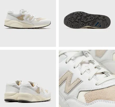 Pre-owned Brunello Cucinelli Balance Mt580vtg 580 Suede Mesh Sneakers Shoes Trainers 40.5 In White