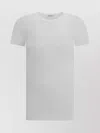 Brunello Cucinelli Balanced Silhouette Cotton T-shirt With Monochrome Pattern