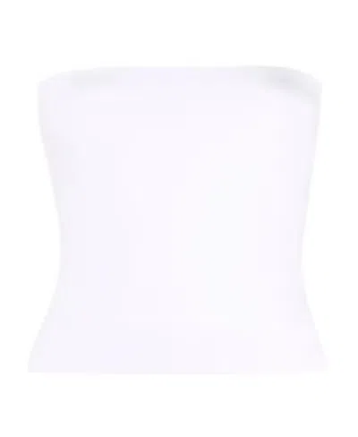 BRUNELLO CUCINELLI BRUNELLO CUCINELLI STRAPLESS STRETCHED TOP