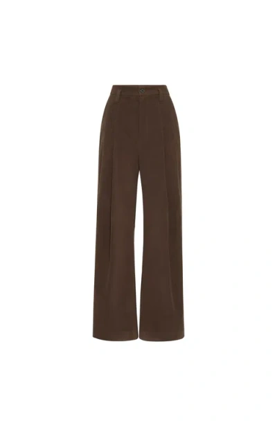 Brunello Cucinelli Barrel Trousers In Green