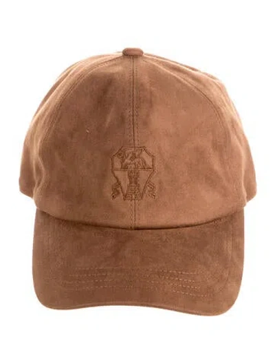 Pre-owned Brunello Cucinelli Baseball Cap In Brown