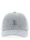 Brunello Cucinelli Baseball' Cap In Gray