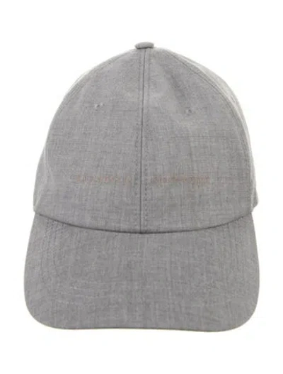 Pre-owned Brunello Cucinelli Baseball Cap In Gray