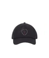 Brunello Cucinelli Baseball Cap In Tech Fabric With Logo In Black