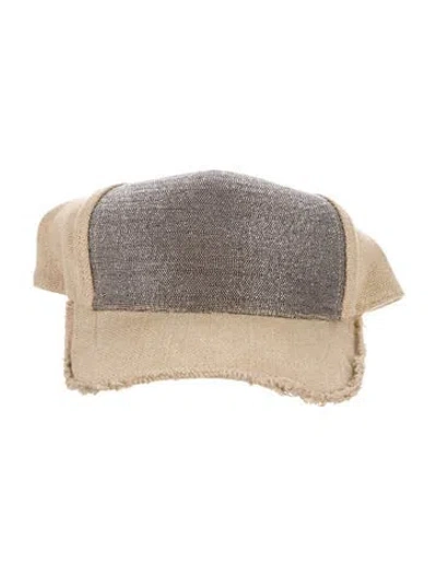 Pre-owned Brunello Cucinelli Baseball Cap In Neutral