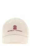 Brunello Cucinelli 'baseball' Cap In Neutral