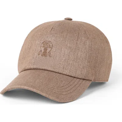 Brunello Cucinelli Baseball Cap With Logo