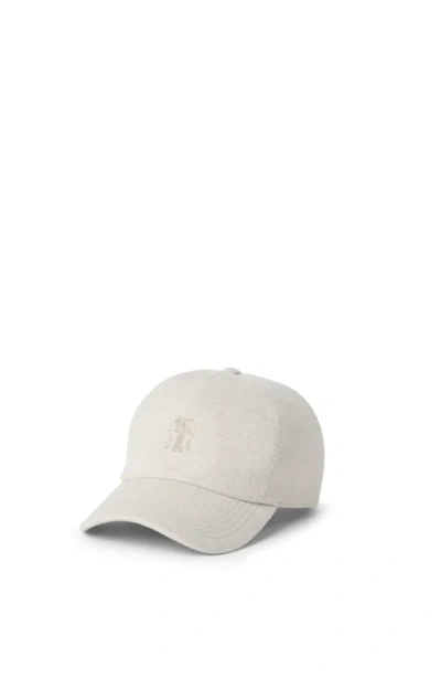 BRUNELLO CUCINELLI BRUNELLO CUCINELLI BASEBALL CAP WITH LOGO