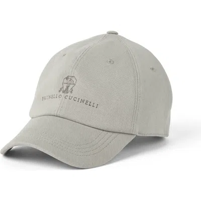 BRUNELLO CUCINELLI BRUNELLO CUCINELLI BASEBALL CAP WITH LOGO