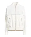 Brunello Cucinelli Basic Color Baseball Jacket In White