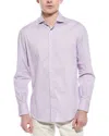 Brunello Cucinelli Striped Shirt With Long Sleeves And Regular Collar In Multi
