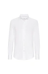 Brunello Cucinelli Basic Fit Shirt In White