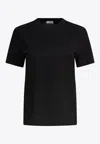 Brunello Cucinelli Basic Short-sleeved T-shirt In Black