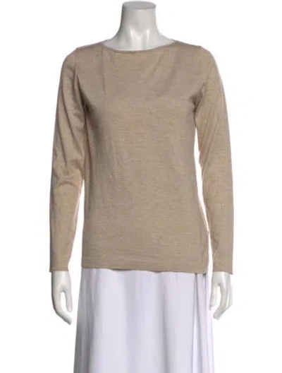 Pre-owned Brunello Cucinelli Bateau Neckline Sweater