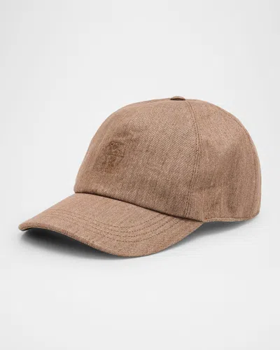 Brunello Cucinelli Bc Crest Baseball Cap
