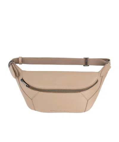 Brunello Cucinelli Bc Duo Belt Bag In Brown