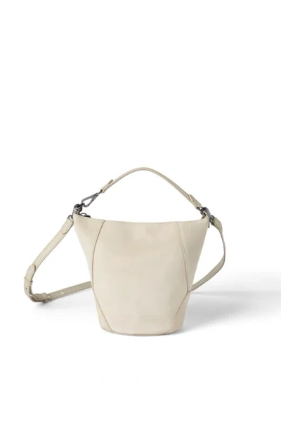 Brunello Cucinelli Bc Duo Bucket Bag In White
