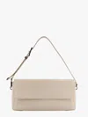 Brunello Cucinelli Bc Duo Clutch Bag In Suede With Monili In Neutral