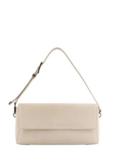 Brunello Cucinelli Bc Duo Clutch In Beige