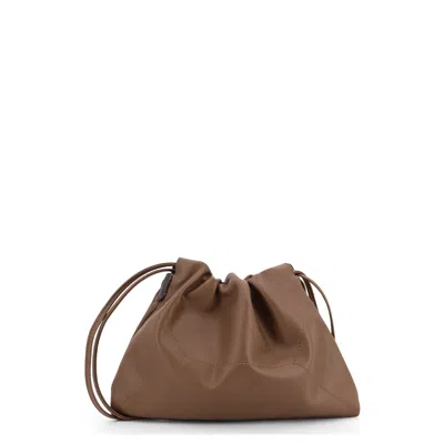 Brunello Cucinelli Bc Duo Leather Shoulder Bag